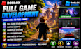 develop roblox gameplay systems and lua scripting in roblox studio