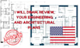 draw review architectural engineering floor plan mep hvac for city permit