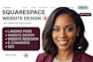 squarespace website design squarespace website redesign business website
