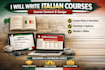 write italian online course content, course content and design