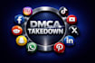 remove harassing defaming mugshots, articles,google,fb,reddit,by dmca