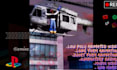 make ps1 ps2 retro low poly music video, visualizer y2k animation, game intro