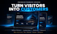 design modern website, landing page and website redesign