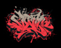 make hand drawn graffiti logo design