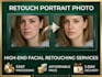 retouch your portrait foto