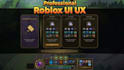 design professional roblox UI UX, game UI, animations, scripted interfaces