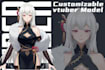 design vtuber model live2d anime vtuber in anime vtuber style