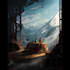 create environments, landscapes, board game, concept art