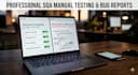 perform professional manual sqa testing and detailed bug reporting