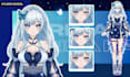 design vtuber model and rigging anime vtuber vtube studio live2d vtuber rigging