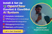 install and setup openclaw clawbot and clawdbot ai system