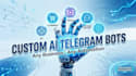 create advanced telegram bot for business or ai automation