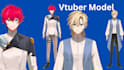 create custom vtuber model with anime character design, and vtuber rigging