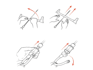 draw high quality assembly instruction manual step by step