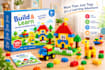 design creative educational toy packaging box with 3d mockup