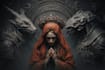create a terrifying fantasy horror story