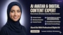 create professional ai avatar, 3d cartoon and digital art