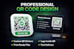 do qr code sticker card code calling