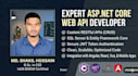 build secure asp net core web API and sql server database