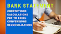 bank statement bank statement bank statement as you need