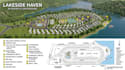 design rv park master plan site and campground with 2d plan, render