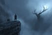 create a terrifying fantasy horror story