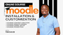 build a complete moodle elearning website with course setup
