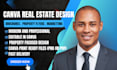 design modern canva real estate brochures and marketing flyers