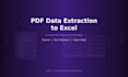 extract data from pdfs to excel using python