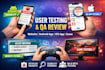 do user testing and review website, android app ios, app game, QA review