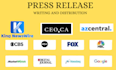 press release writing with press release distribution