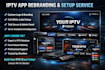 setup iptv smarters pro, tivimate, ibo player on smart TV with admin panel