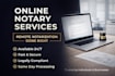 notarize documents remote USA and international florida notary public