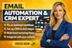 activecampaign automation and CRM setup mailerlite campaign mailchimp automation