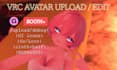 do custom booth vrchat avatar edit, or upload your avatar