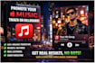 do your apple track promotion on billboard no bot