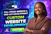 build full stack web developer, react js frontend, supabase backend, lovable ai