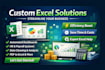 save you time on data heavy tasks using excel sheets