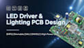 constant current led driver pcb with dimmable ac dc smps, sk6812 and rgb control