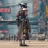 design stunning sci fi, cyberpunk, fantasy characters