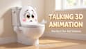 create talking 3d animated characters with realistic lip sync