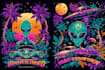create amazing psychedelic, trippy, weed, alien design