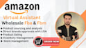 be your amazon  fba wholesale virtual assistant