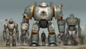 design sci fi mecha and robot concept art
