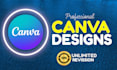 design editable social media posts ,ads in canva