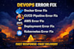 fix docker kubernetes cicd AWS devops deployment errors