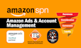setup amazon PPC ads campaign, manage fba product account and brand storefront