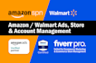 be your virtual assistant and account manager for amazon fba and walmart store