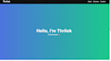 a responsive HTML CSS landing page