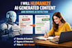 humanize ai generated content and remove ai detection